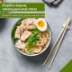 Savingoasis 100 pairs Disposable Bamboo Chopsticks Individual Packaged, Bamboo Chopsticks for Noodles, Sushi
