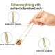 Savingoasis 100 pairs Disposable Bamboo Chopsticks Individual Packaged, Bamboo Chopsticks for Noodles, Sushi