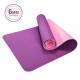 MasterTool - Yoga Mat-Purple Thick Nylon Strap for Men & Women - Non Slip Exercise Mat for Yoga, Pilates, Stretch