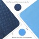 MasterTool - Yoga Mat-Blue Thick Nylon Strap for Men & Women - Non Slip Exercise Mat for Yoga, Pilates, Stretch