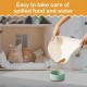 Cat Dog Food Mat, Waterproof Dog Feeding Mat, Non Slip Spill Proof Pet Bowl mat