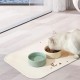 Cat Dog Food Mat, Waterproof Dog Feeding Mat, Non Slip Spill Proof Pet Bowl mat
