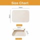Cat Dog Food Mat, Waterproof Dog Feeding Mat, Non Slip Spill Proof Pet Bowl mat