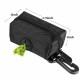 Dog/Cat Waste Bag Dispenser, Pet Poop Bags Holder, Waste Bags Dispensers- Soft Fabric Zipper