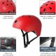 Adjustable Kids Helmet-Red, Toddler Bike Helmet for 3-8 Years,(48-56cm)