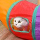 MasterCub Cat Tunnel Cat Toy Foldable Storage Two-way Tunnel Curved S-shaped Fun Cat Supplies Cat Tunnel Nest
