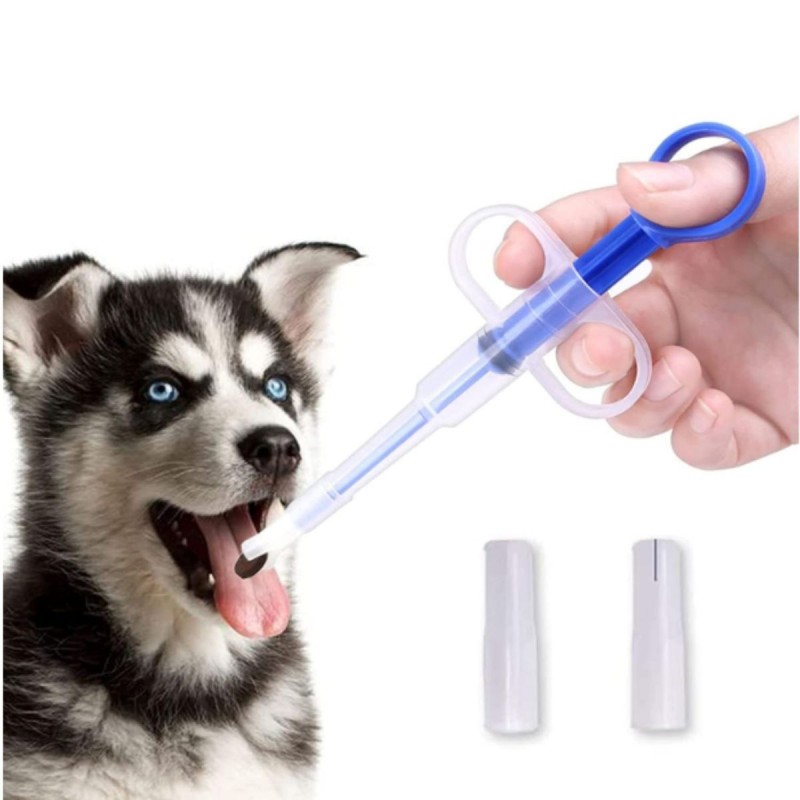 MasterCub Pet Medicine Feeder (2 Pack) Cat Dog Puppy Soft Tip Medical Feeding Versus Control Rods